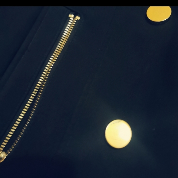 Calvin Klein Fall Winter Black Fancy Jacket - Picture 3 of 3